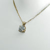 1ct Lab-Grown Diamond Pendant | 18k Yellow Gold