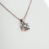 1ct Lab-Grown Diamond Pendant | 18k Rose Gold