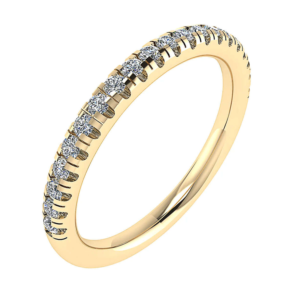 2mm Premium Micro Claw 50% - Lab-grown Diamond | 18k Yellow Gold