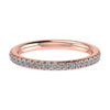 2mm Premium Micro Claw 100% - Lab-grown Diamond | 18k Rose Gold