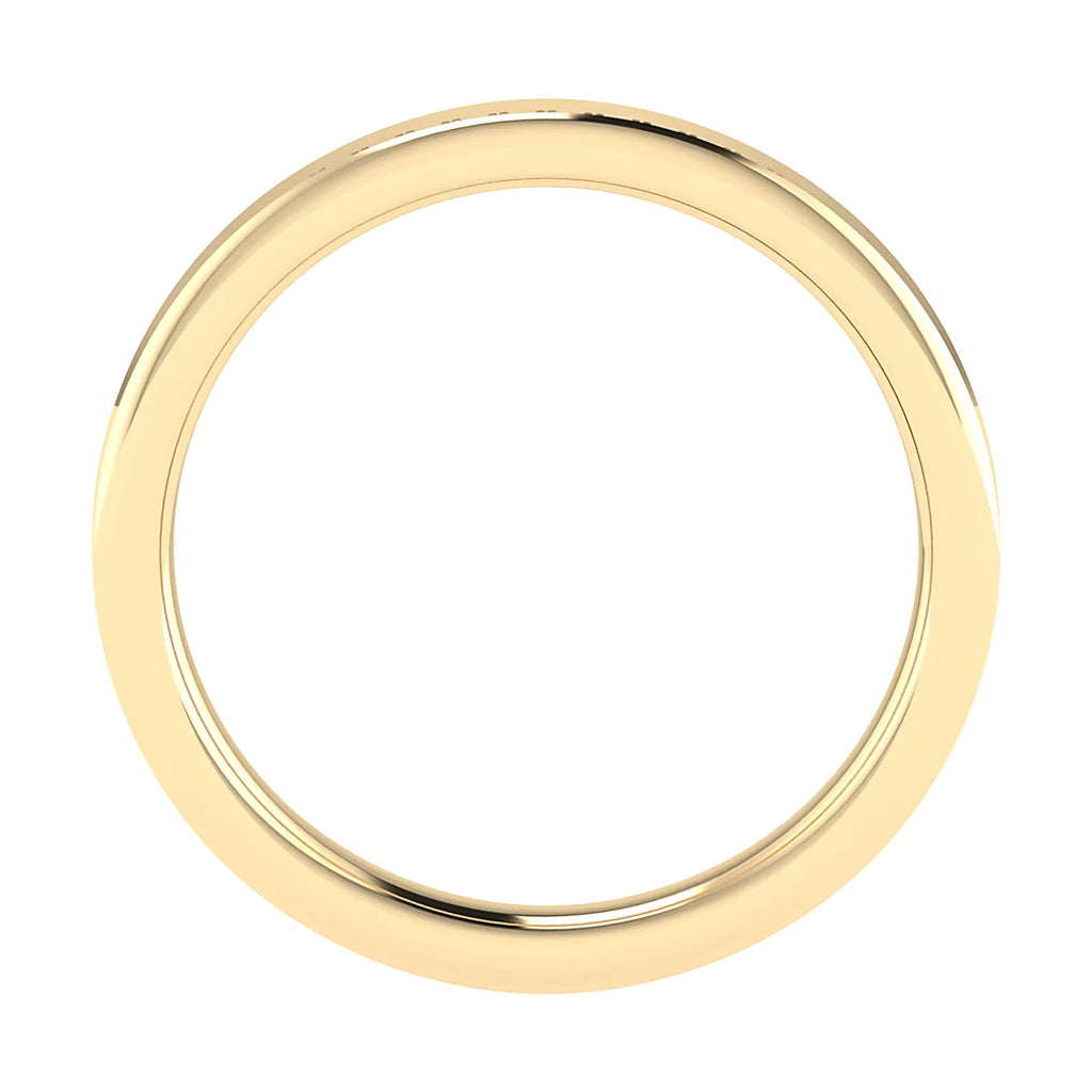 2mm Premium Grain Set 100% - Lab-grown Diamond | 18K Yellow Gold